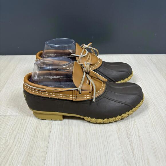 LL Bean Maine Boots Women’s Size 7M Low Top Duck Boots Made In USA Bean Boots - Picture 3 of 9